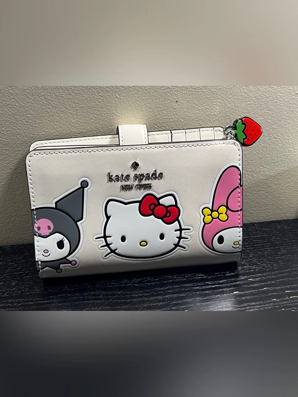 Hello Kitty and Friends x Kate Spade New York medium bifold wallet
